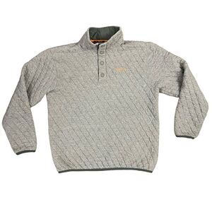 Orvis Outdoor Quilted Snap Sweatshirt men’s Small